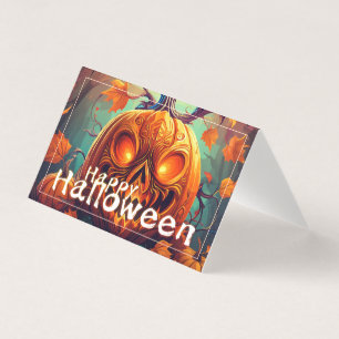 Leuchtende Augen Jack-o-Lantern Halloween-Kunst