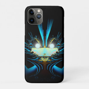 Leuchtende Augen Leuchtende blaue Kreatur Case-Mate iPhone Hülle