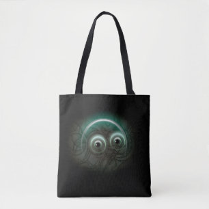 Leuchtende Blasen-Cartoon Tasche