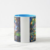 Leuchtende blühende Lotusblume Tasse (Zentrum)
