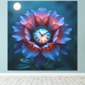 Leuchtende Blütenpracht Leinwanddruck (Insitu (Holzboden))