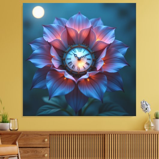 Leuchtende Blütenpracht Leinwanddruck (Insitu (Wohnzimmer))