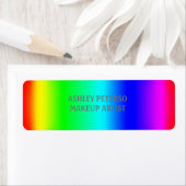 Leuchtende elegante Regenbogenfarben (Insitu)