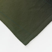 Leuchtende Fantasie-Blume, buntes Abstraktes Frakt Fleecedecke (Ecke)