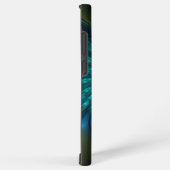 Leuchtende Fantasie-Blume, buntes Abstraktes Frakt Samsung Galaxy Hülle (Rechte Seite)