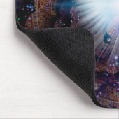 Leuchtende Flügel und Aura Mousepad (Ecke)