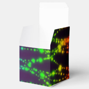 Leuchtende Geburtstags-Würfel-Geschenkboxen Geschenkschachtel