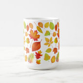 Leuchtende Herbstleaves Kaffeetasse (Mittel)