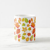 Leuchtende Herbstleaves Kaffeetasse (Mittel)