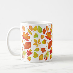 Leuchtende Herbstleaves Kaffeetasse