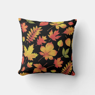 Leuchtende Herbstleaves Kissen