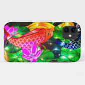 Leuchtende Koi Case-Mate iPhone Hülle (Rückseite (Horizontal))