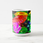 Leuchtende Koi Kaffeetasse (Mittel)