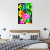 Leuchtende Koi Leinwanddruck (Insitu (Schlafzimmer))