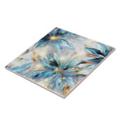 Leuchtende KristallBlume Fliese (Seite)