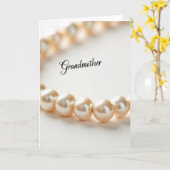 Leuchtende Oma Tag Karte (Gelbe Blume)