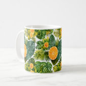 Leuchtende Orangengarten-Melodie Kaffeetasse