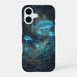 Leuchtende Pilzwald iPhone / iPad-Hülle 16 Hülle