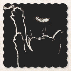 Leuchtende Reflexion Untersetzer