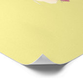 Leuchtende Regenbogen-Schutzfee Poster (Ecke)