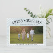 leuchtende Regenfälle Feiertagskarte (Stehend Vorderseite)