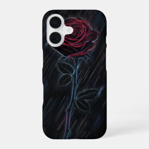 Leuchtende Rose iPhone 16 Hülle