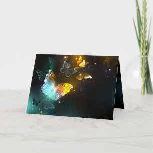 Leuchtende Schmetterlinge und Nachtschmetterlinge