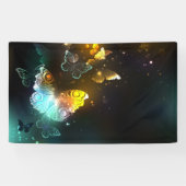 Leuchtende Schmetterlinge und Nachtschmetterlinge Banner (Horizontal)