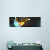 Leuchtende Schmetterlinge und Nachtschmetterlinge Banner (Messeveranstaltung)