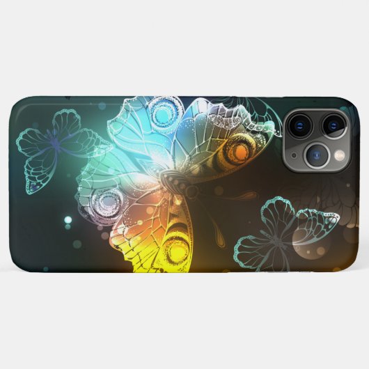Leuchtende Schmetterlinge und Nachtschmetterlinge Case-Mate iPhone Hülle (Rückseite (Horizontal))