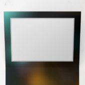 Leuchtende Schmetterlinge und Nachtschmetterlinge Dreifach Gefaltete Karte (Innen Erste Seite)