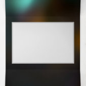 Leuchtende Schmetterlinge und Nachtschmetterlinge Dreifach Gefaltete Karte (Innenseite Mitte)