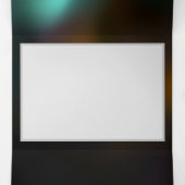 Leuchtende Schmetterlinge und Nachtschmetterlinge Dreifach-gefaltete Programmkarte (Innenseite Mitte)