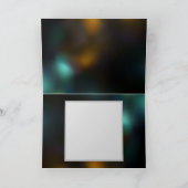 Leuchtende Schmetterlinge und Nachtschmetterlinge Feiertagskarte (Innenseite)