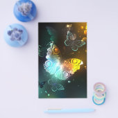 Leuchtende Schmetterlinge und Nachtschmetterlinge Flyer (Einzeln)