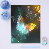 Leuchtende Schmetterlinge und Nachtschmetterlinge Flyer (Einzeln)