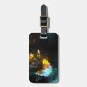 Leuchtende Schmetterlinge und Nachtschmetterlinge Gepäckanhänger (Vorderseite vertikal)