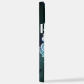 Leuchtende Schmetterlinge und Nachtschmetterlinge iPhone Hülle (Rechte Seite)