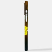 Leuchtende Schmetterlinge und Nachtschmetterlinge iPhone Hülle (Linke Seite)