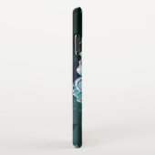 Leuchtende Schmetterlinge und Nachtschmetterlinge iPhone Hülle (Rechte Seite)