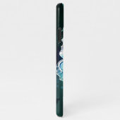 Leuchtende Schmetterlinge und Nachtschmetterlinge iPhone Hülle (Rechte Seite)