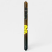 Leuchtende Schmetterlinge und Nachtschmetterlinge iPhone Hülle (Linke Seite)