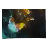 Leuchtende Schmetterlinge und Nachtschmetterlinge Kissenbezug (Vorderseite-Rechts)