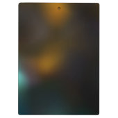 Leuchtende Schmetterlinge und Nachtschmetterlinge Klemmbrett (Rückseite)