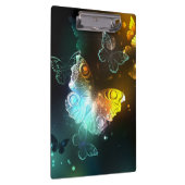 Leuchtende Schmetterlinge und Nachtschmetterlinge Klemmbrett (Rechts)