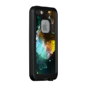 Leuchtende Schmetterlinge und Nachtschmetterlinge LifeProof iPhone Hülle (Hinten/Rechts)