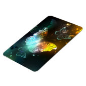 Leuchtende Schmetterlinge und Nachtschmetterlinge Magnet (Linke Seite)