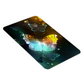 Leuchtende Schmetterlinge und Nachtschmetterlinge Magnet (Rechte Seite)