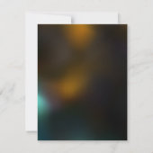 Leuchtende Schmetterlinge und Nachtschmetterlinge Mitteilungskarte (Rückseite)