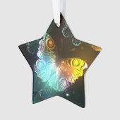 Leuchtende Schmetterlinge und Nachtschmetterlinge Ornament (Vorderseite)
